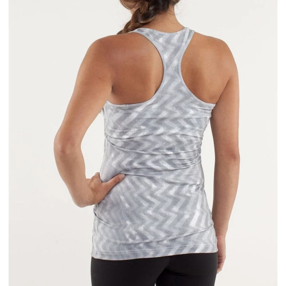 Lululemon Cool Racerback‎ Blazer Fossil Women's Size 6